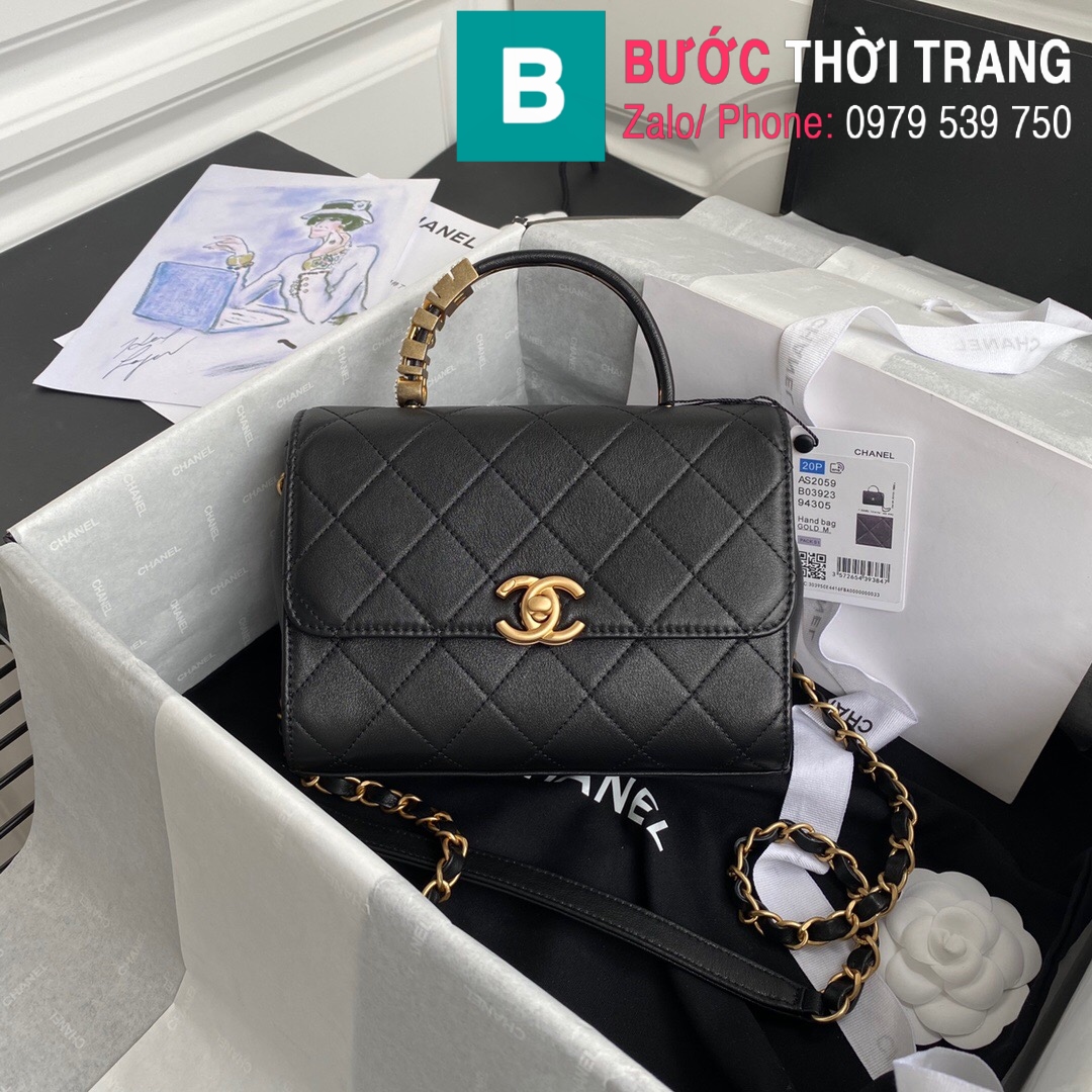Túi xách Chanel 2020 Top Handle bag (28)