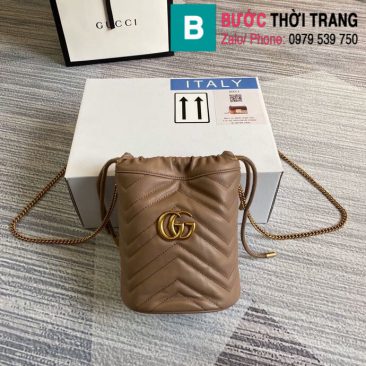 Túi xách Gucci Marmont mini bucket bag (1)