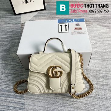 Túi xách Gucci Marmont mini top handle bag (1)