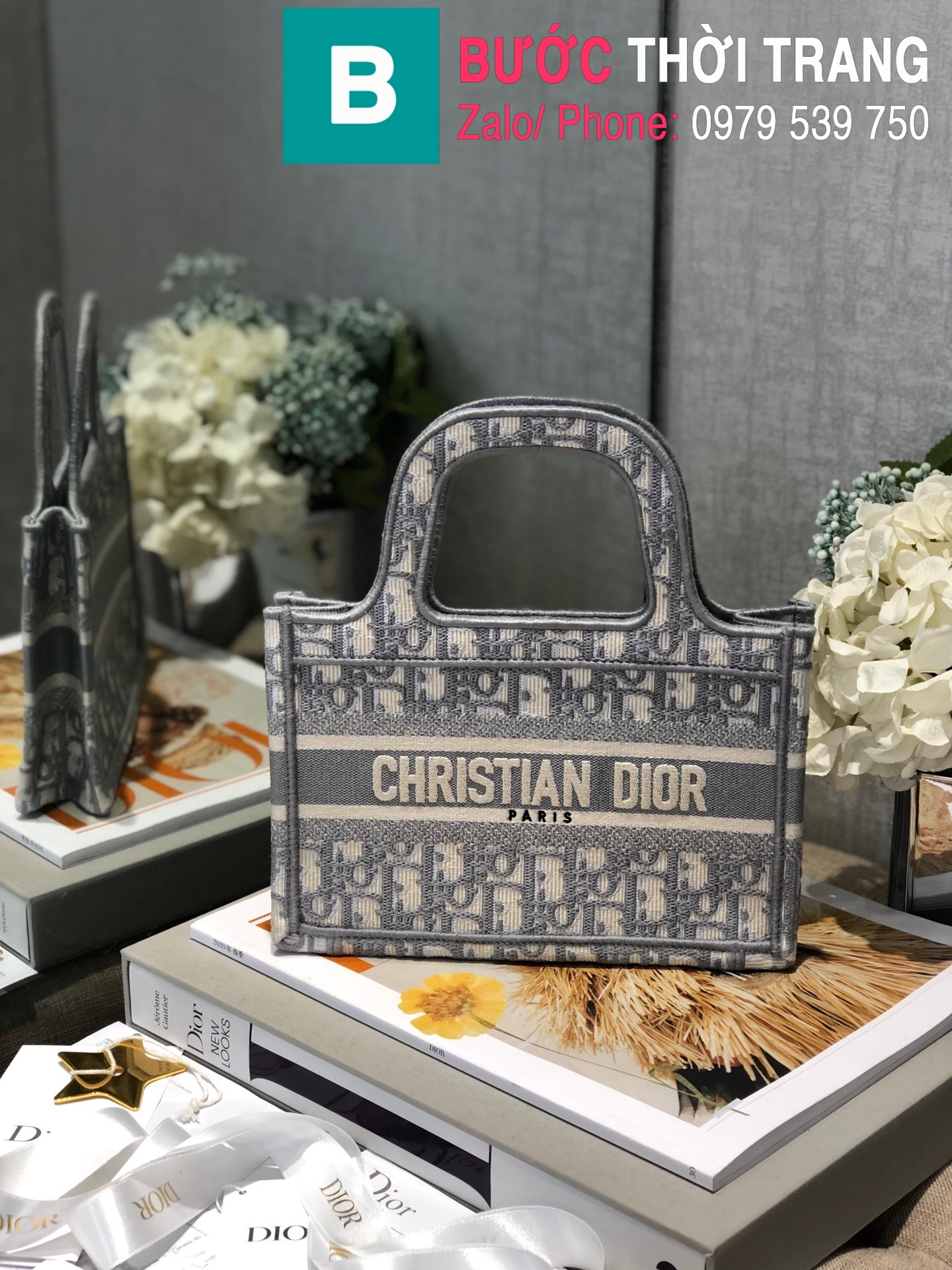 Dior Vertical Book Tote Bag for Cruise 2020  Spotted Fashion