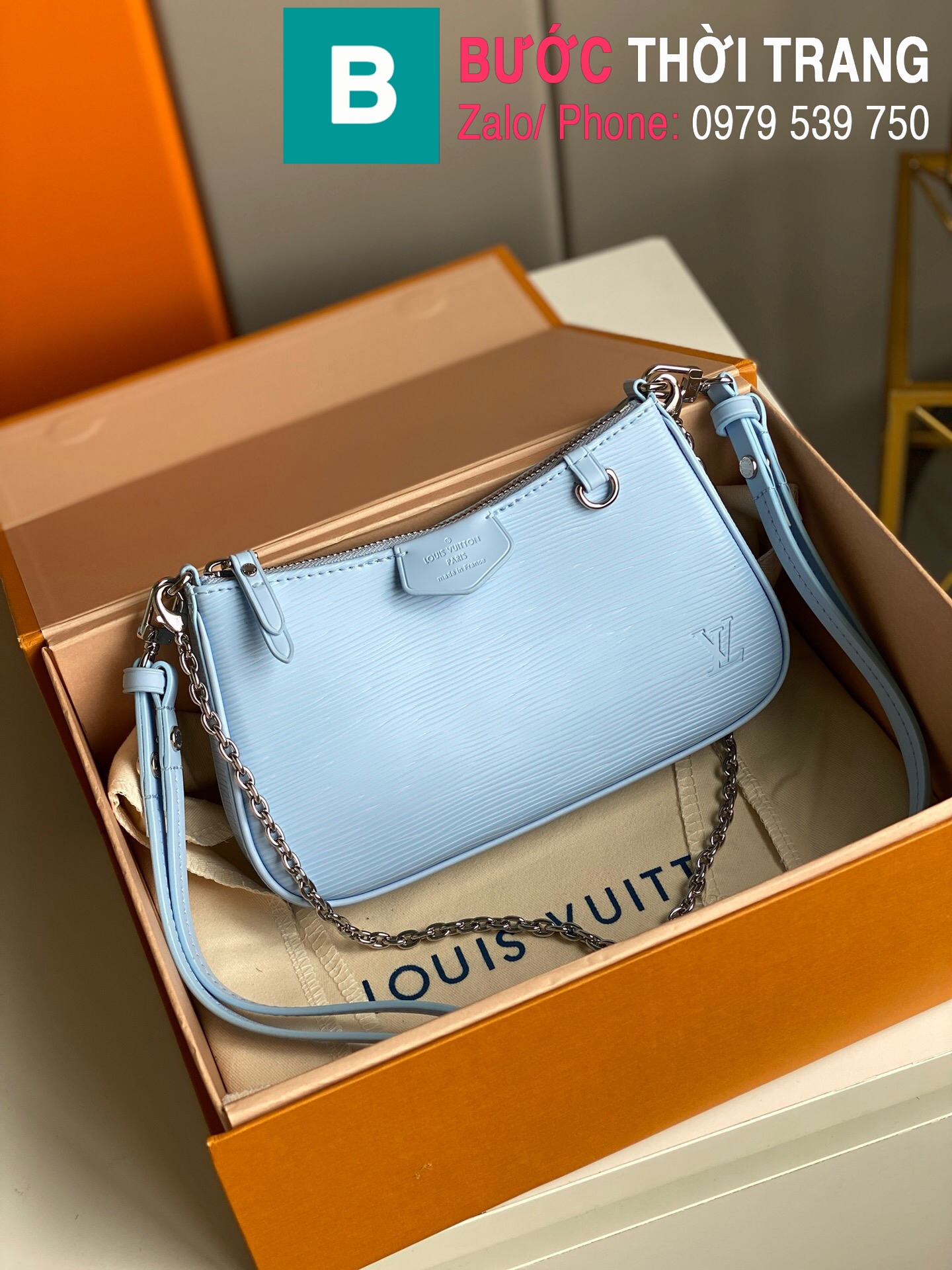 Túi LV Louis Vuitton Easy Pouch On Strap (10)