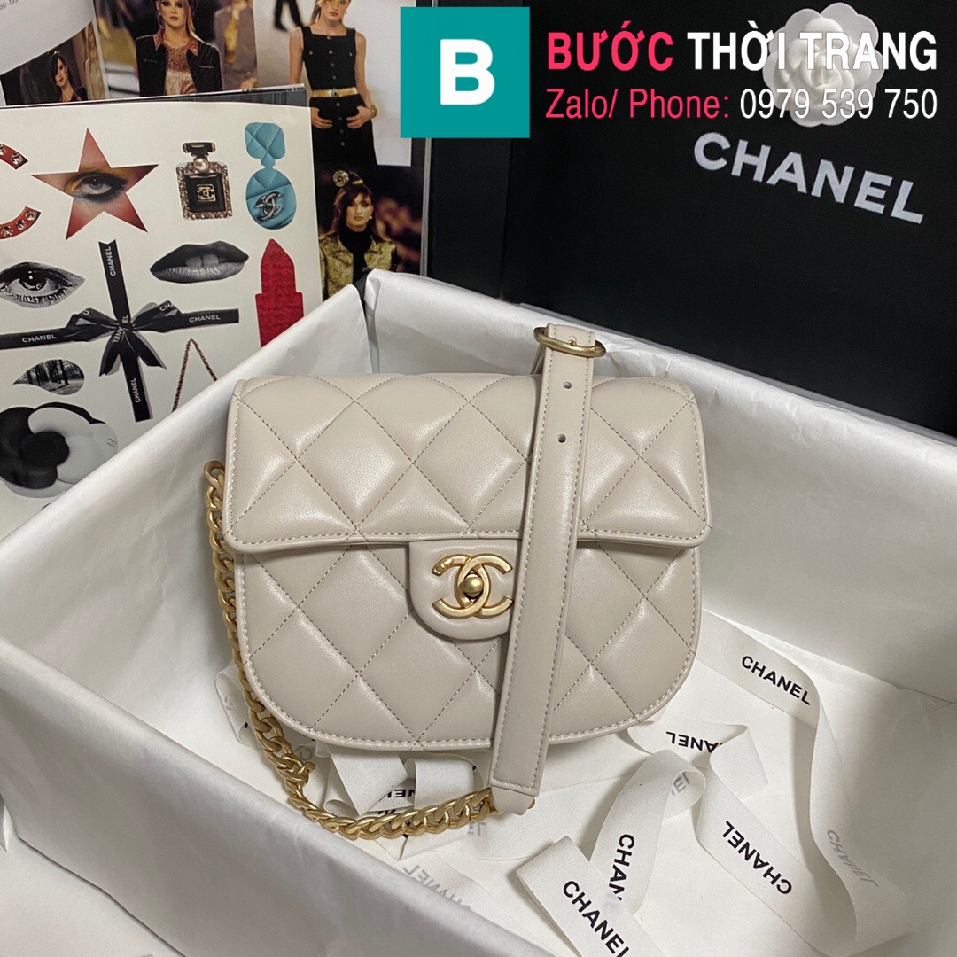 Chanel Burgundy Accordion Messenger Bag  EVEYSPRELOVED