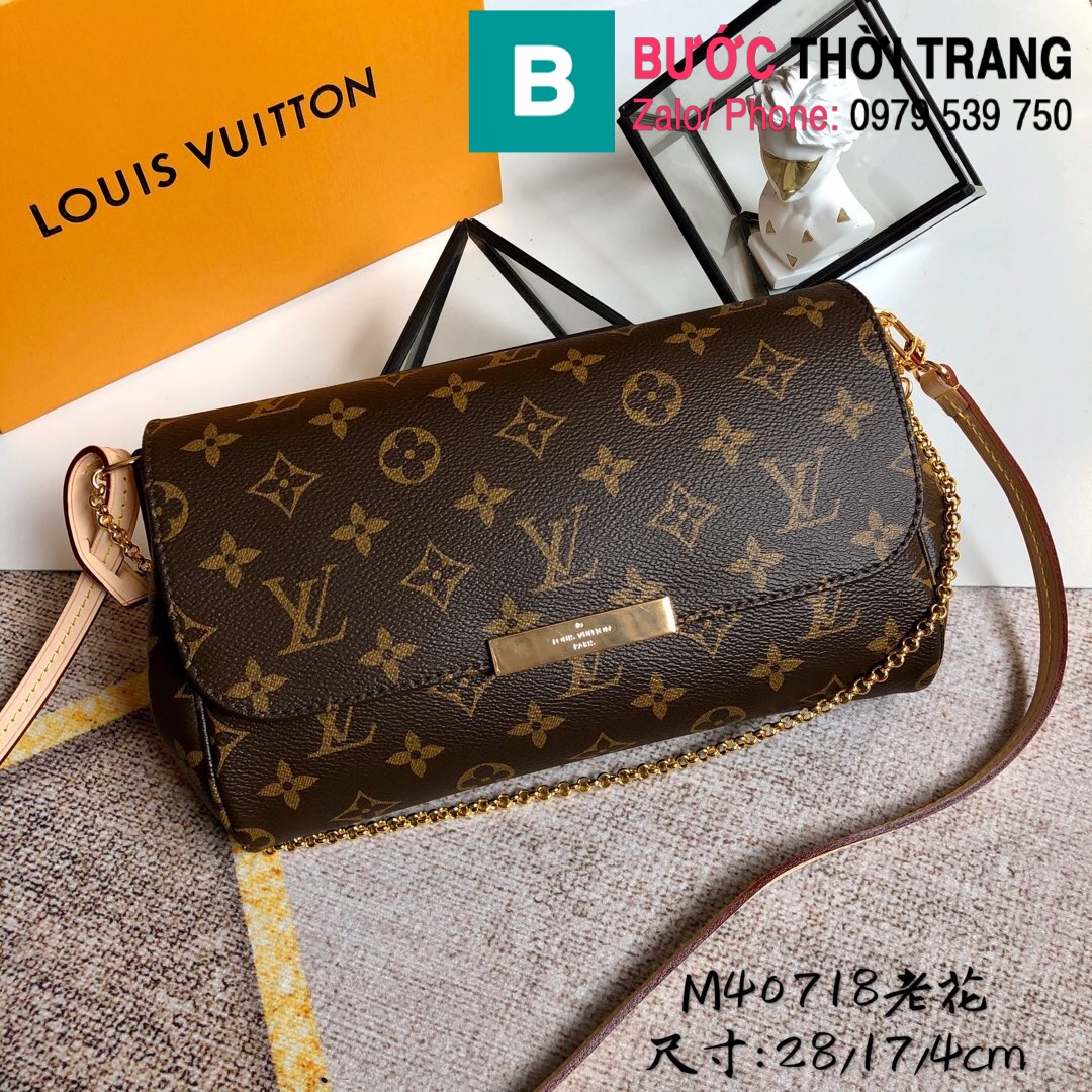 Louis Vuitton Favorite MM Damier Ebene 41129