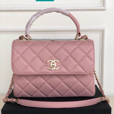 Túi xách Chanel Plap Bag With Top Handle (28)