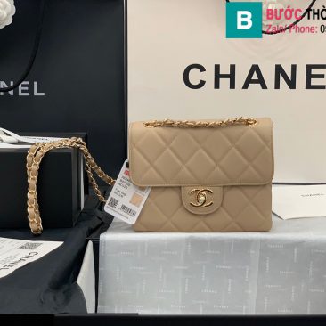 Túi xách Chanel Calfskin mini Sqaure flap bag (1)